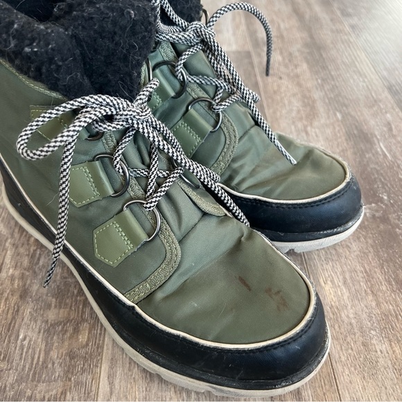 Sorel Explorer Nylon Carnival Boot - Olive - Picture 5 of 11
